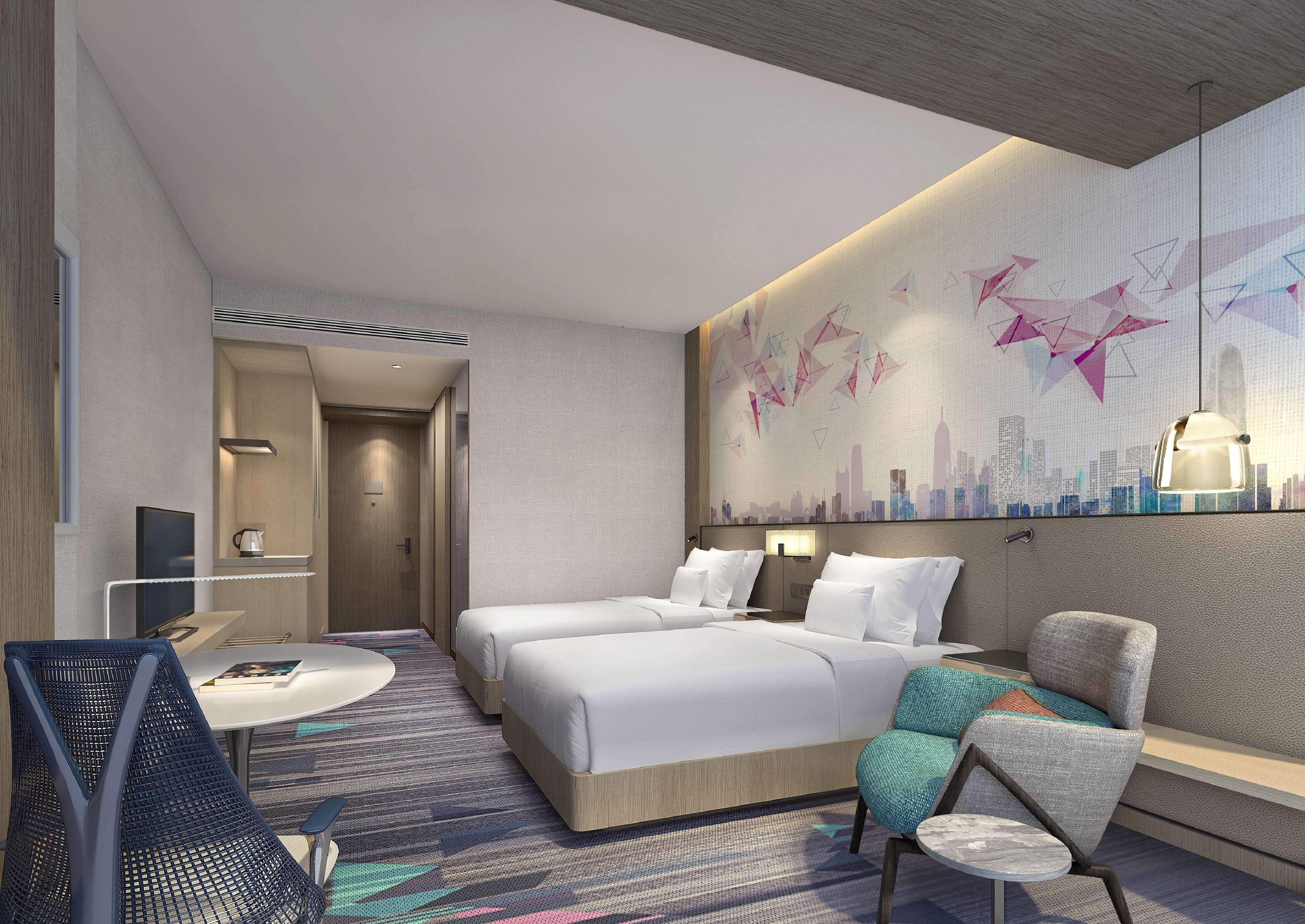 Hilton Garden Inn Shenzhen World Exhibition & Convention Center Exterior photo